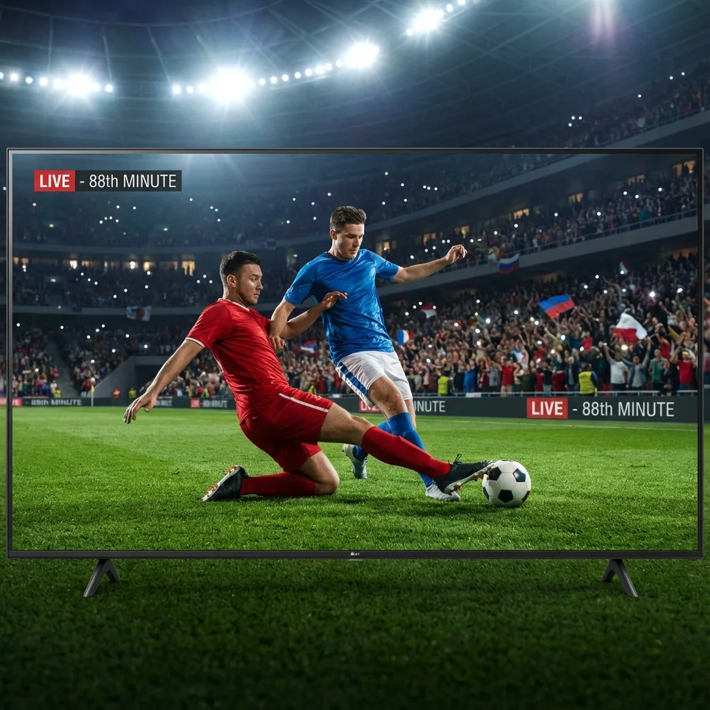 Guia completo para assistir futebol ao vivo em IPTV com qualidade 4K em 2026