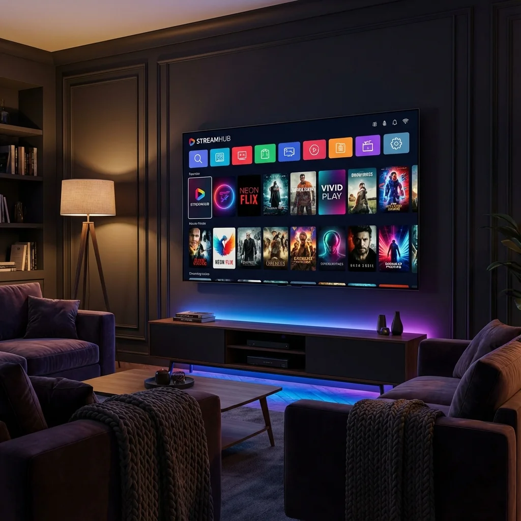 Tutorial completo de configuração de IPTV em Smart TV Samsung, LG e Android 2026