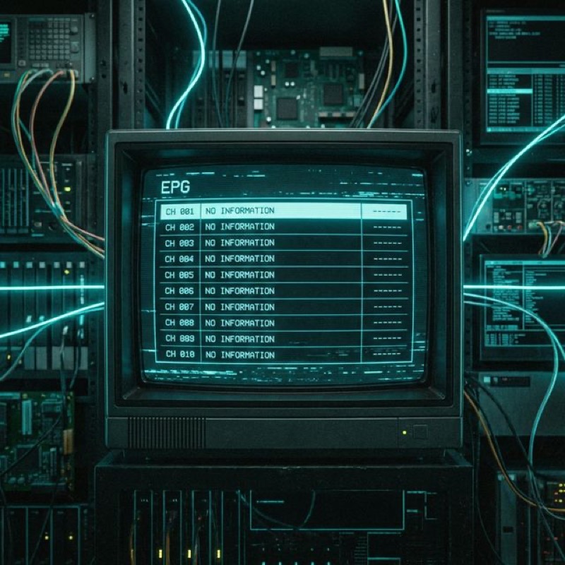 EPG não carrega ou mostra No Information no IPTV